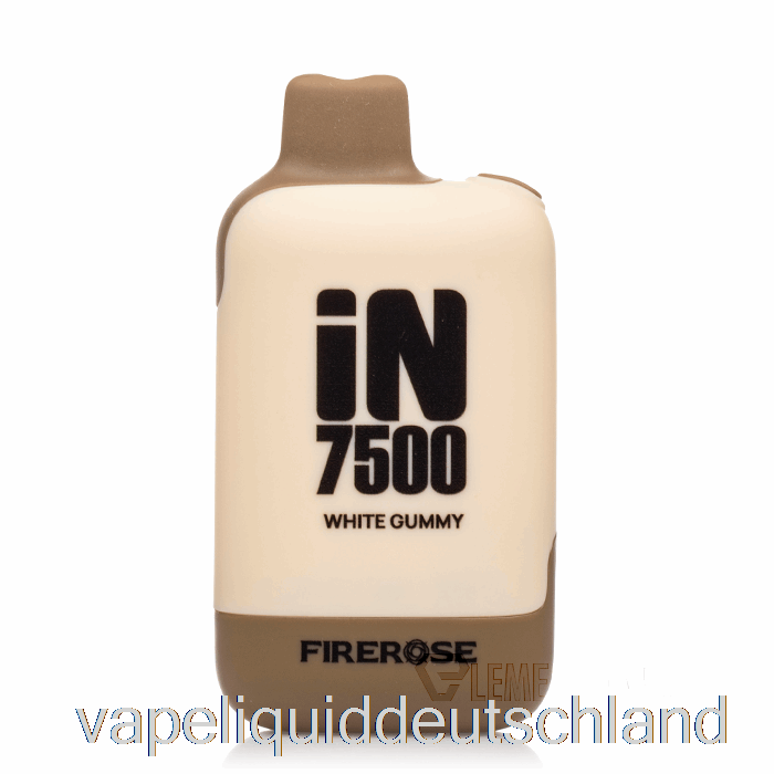 Firerose In 7500 Einweg-Vape-Flüssigkeit Aus Weißem Gummi